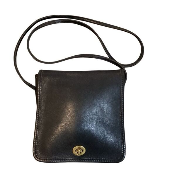 Coach Vintage Compact Pouch in Black No 9620 - Picture 1 of 13